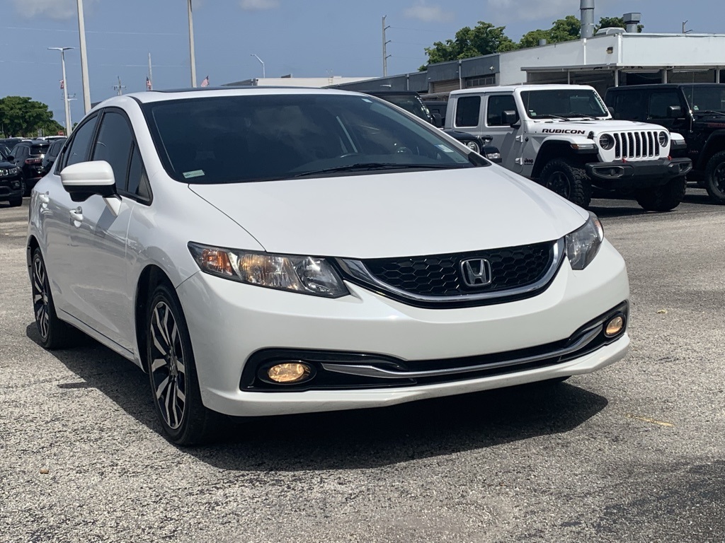 Pre-Owned 2015 Honda Civic EX-L 4D Sedan in Davie #HP12101 ...