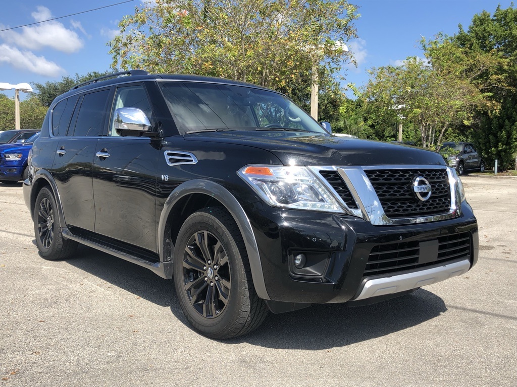 Pre-Owned 2017 Nissan Armada Platinum 4D Sport Utility in Davie #UP5533 ...