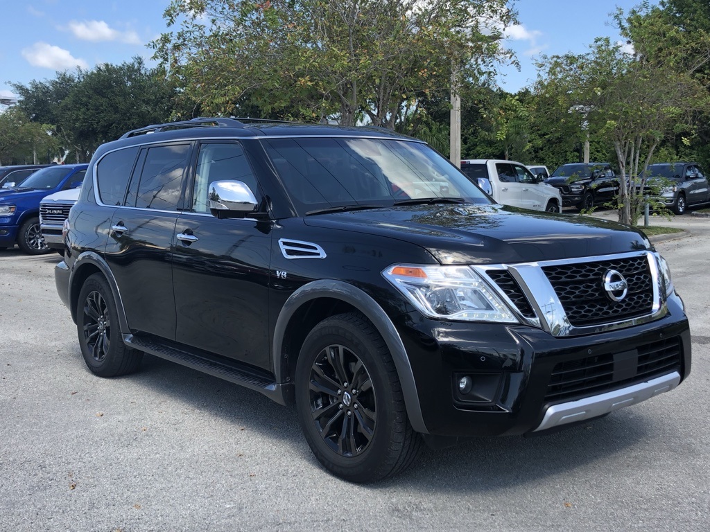 Pre-Owned 2017 Nissan Armada Platinum 4D Sport Utility in Davie #UP5533 ...